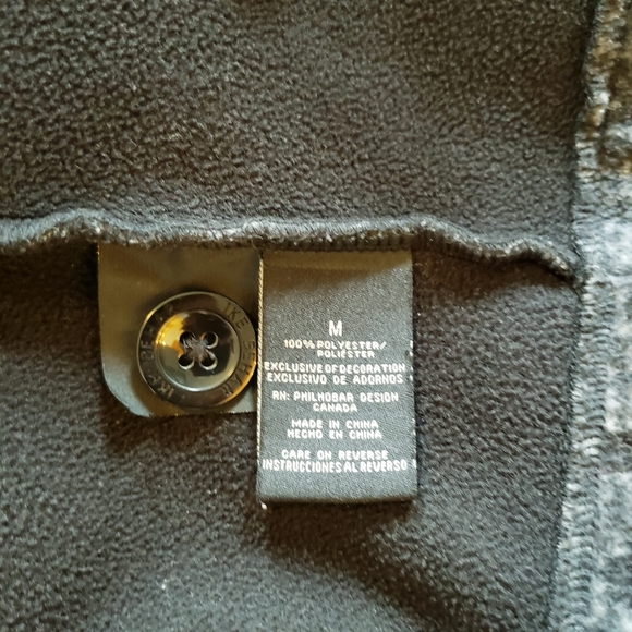 Ike Behar Double Breasted Womens Fleece Soft Belted Jacket Size Medium Gray - Picture 12 of 13